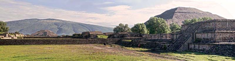 The inhabitants of Teotihuacan abandoned the city around 7000 AD. A few theories include overpopulation, natural disaster, famine and disgruntlement with the ruling and religious class.