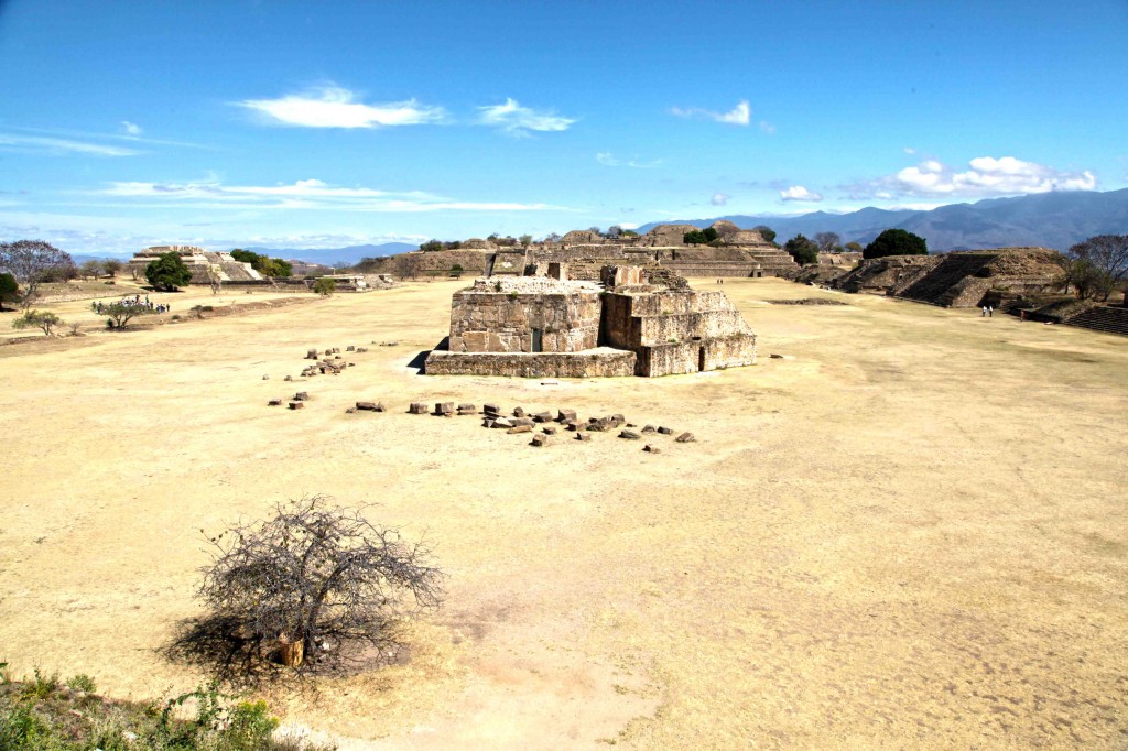 Monte Alban Zapotec ruins