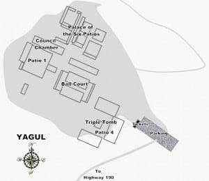 Yagul Map
