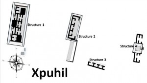 Map of Xpuhil
